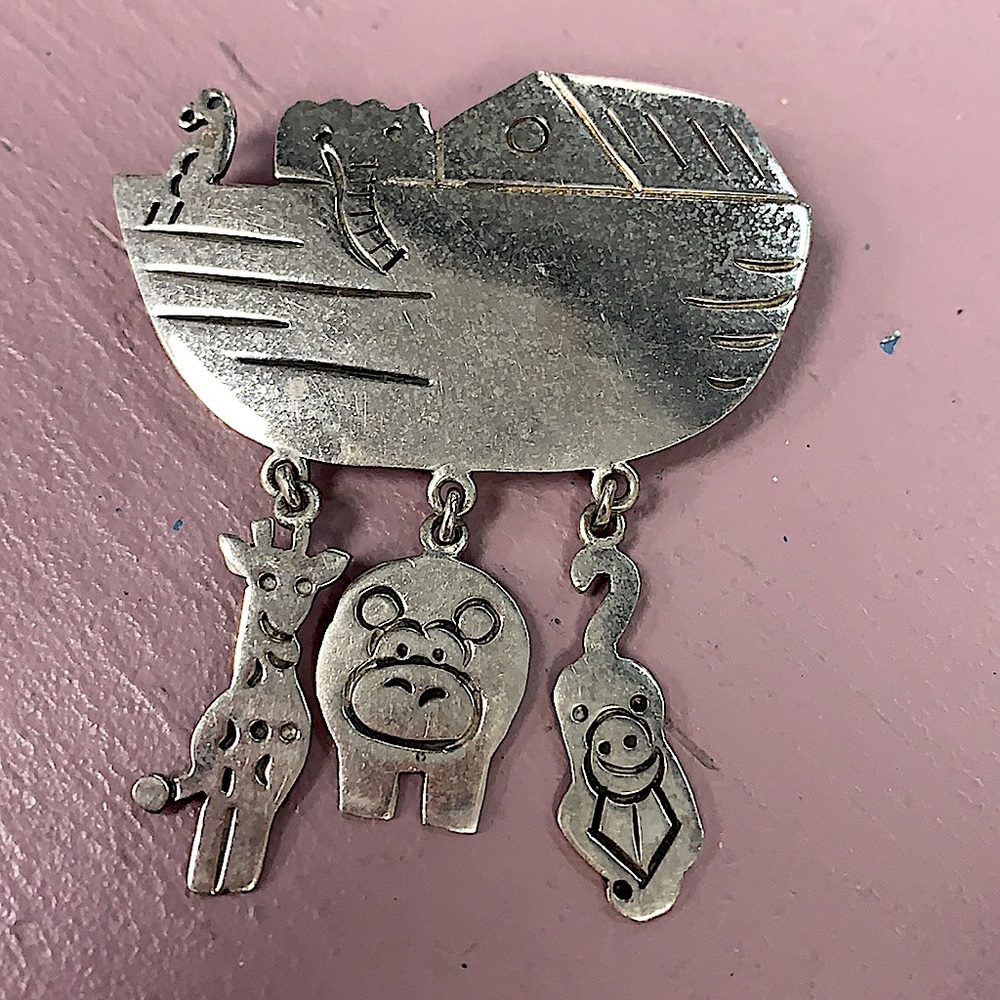 Noah’s Ark 925 Pin/Brooch 🙂